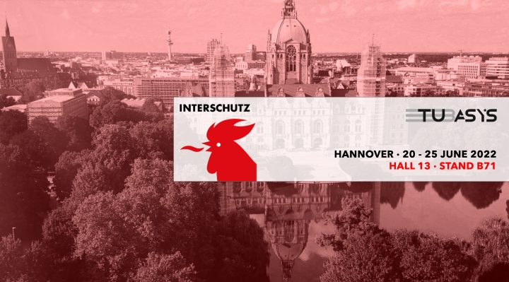 TUBASYS EN INTERSCHUTZ 2022. PABELLÓN 13, STAND B71